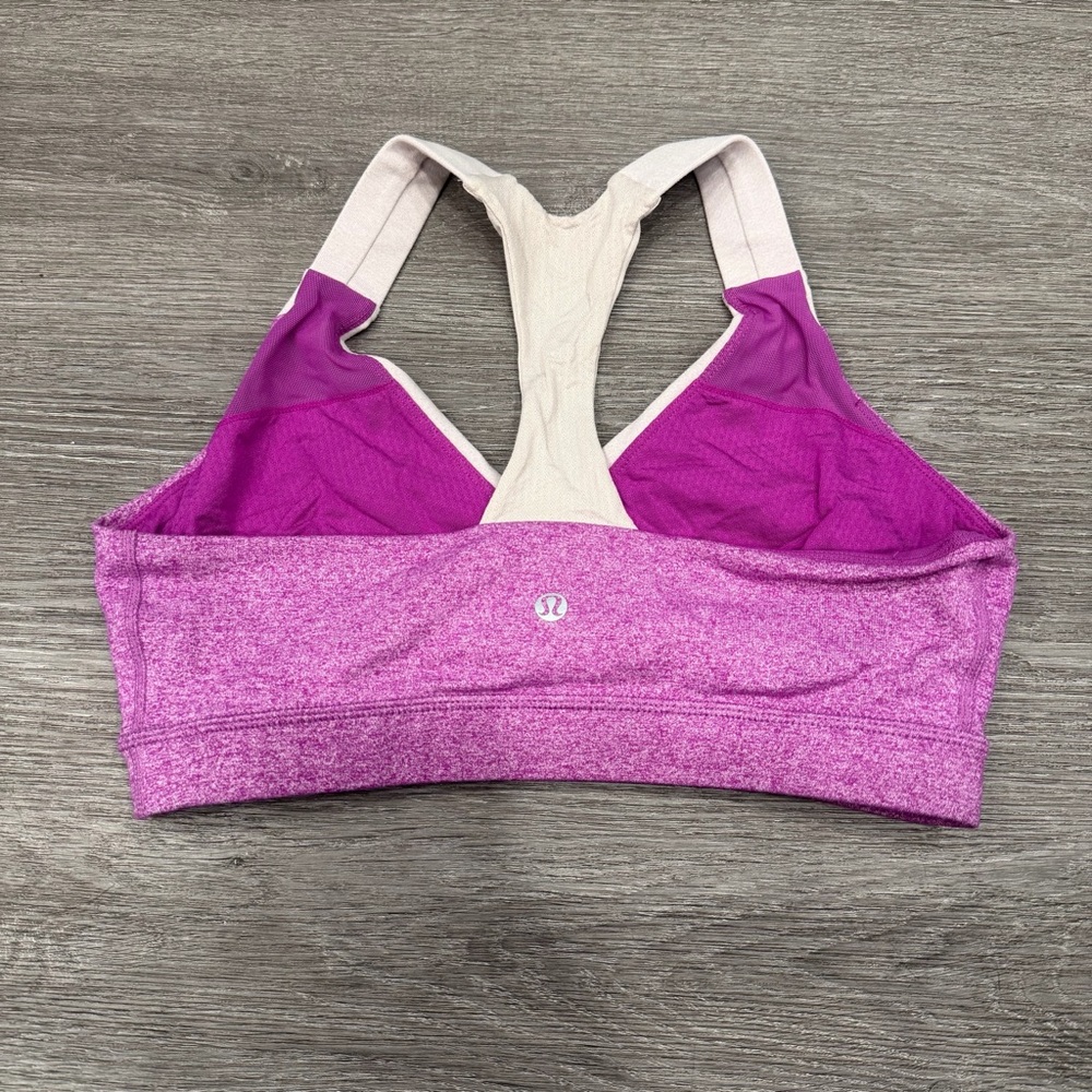 3X$25‼️ Lululemon Deep Breath Bra Size 8 - Picture 4 of 5
